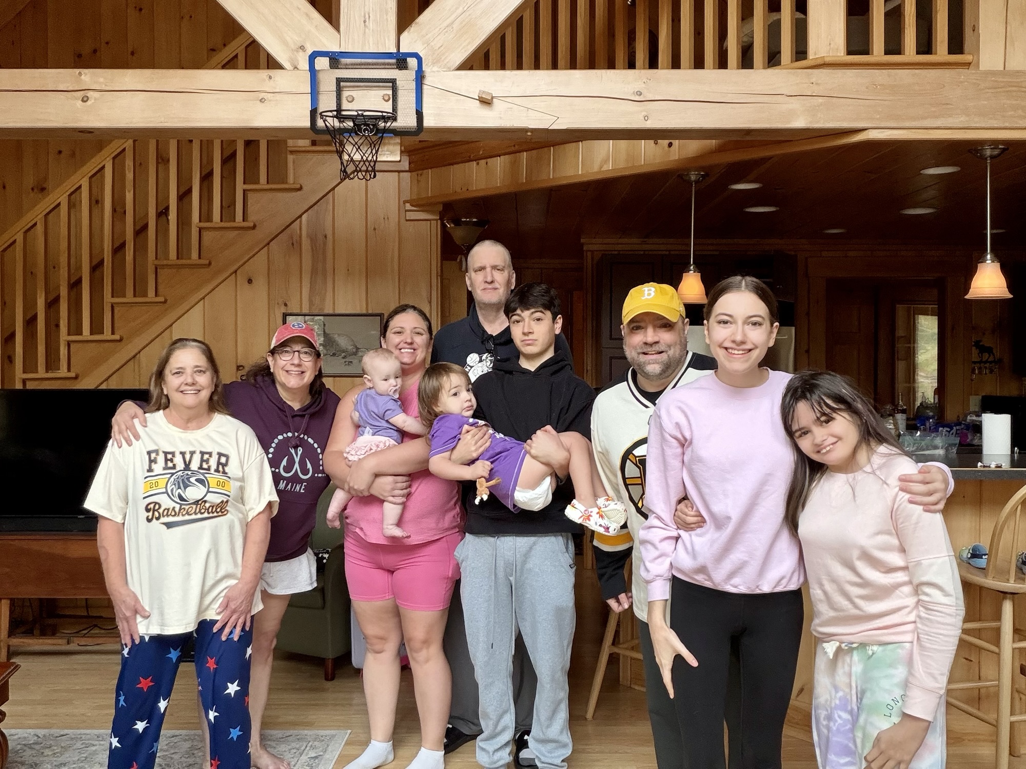 Our trip to Maine with the Welz family! Our scoliosis family! 💚